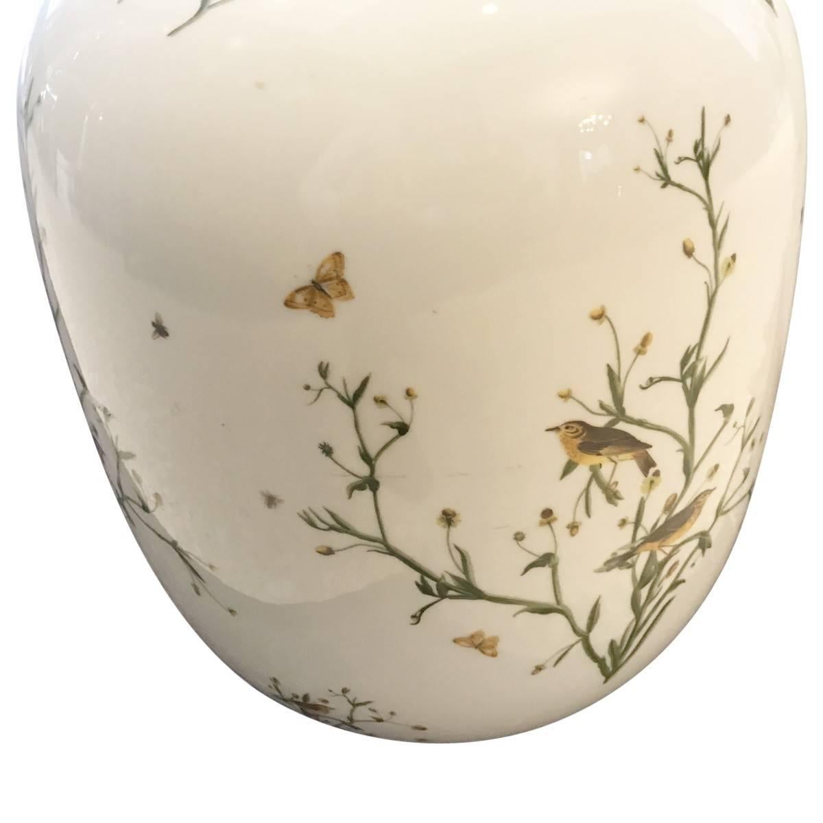 Other Pair of Rosenthal German Porcelain Ovoid Vases For Sale