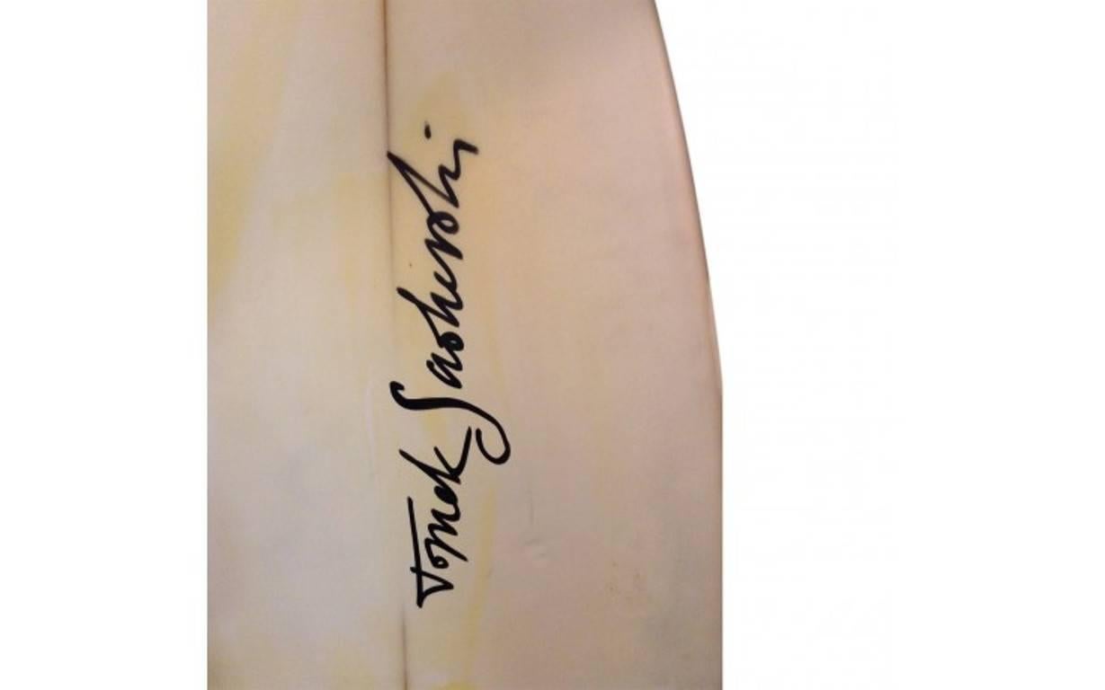 Other Tomek Sadurski Hand-Painted Feather Surfboard