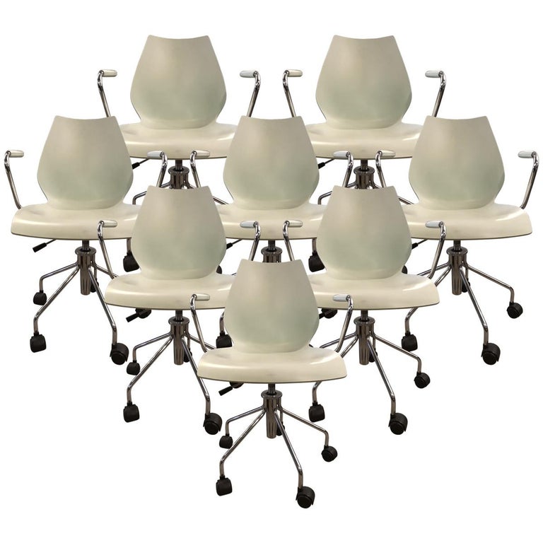kartell maui adjustable height desk chairs for sale at 1stdibs