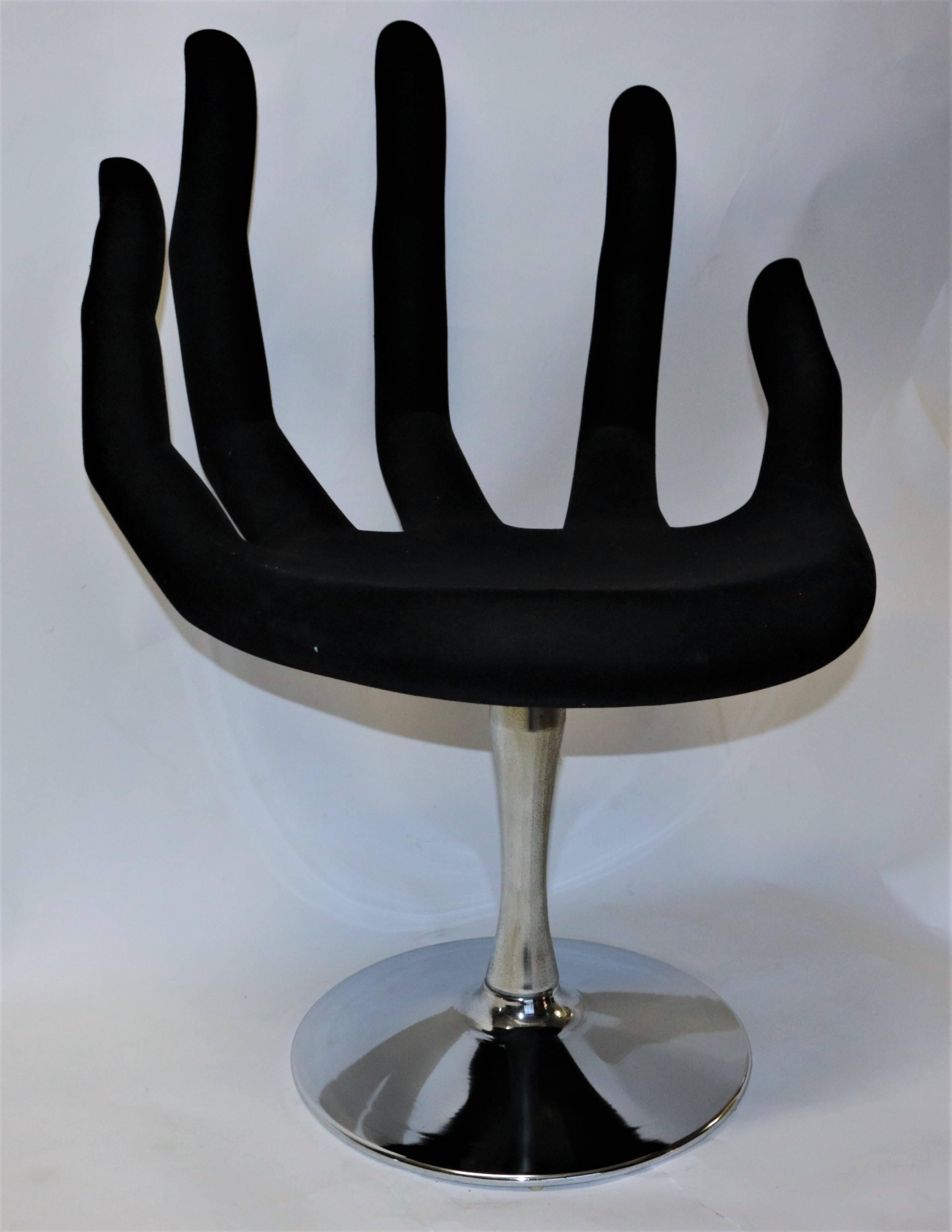 Mid-Century Modern Mid-Century Hand Chair in the Manor of Pedro Friedeberg