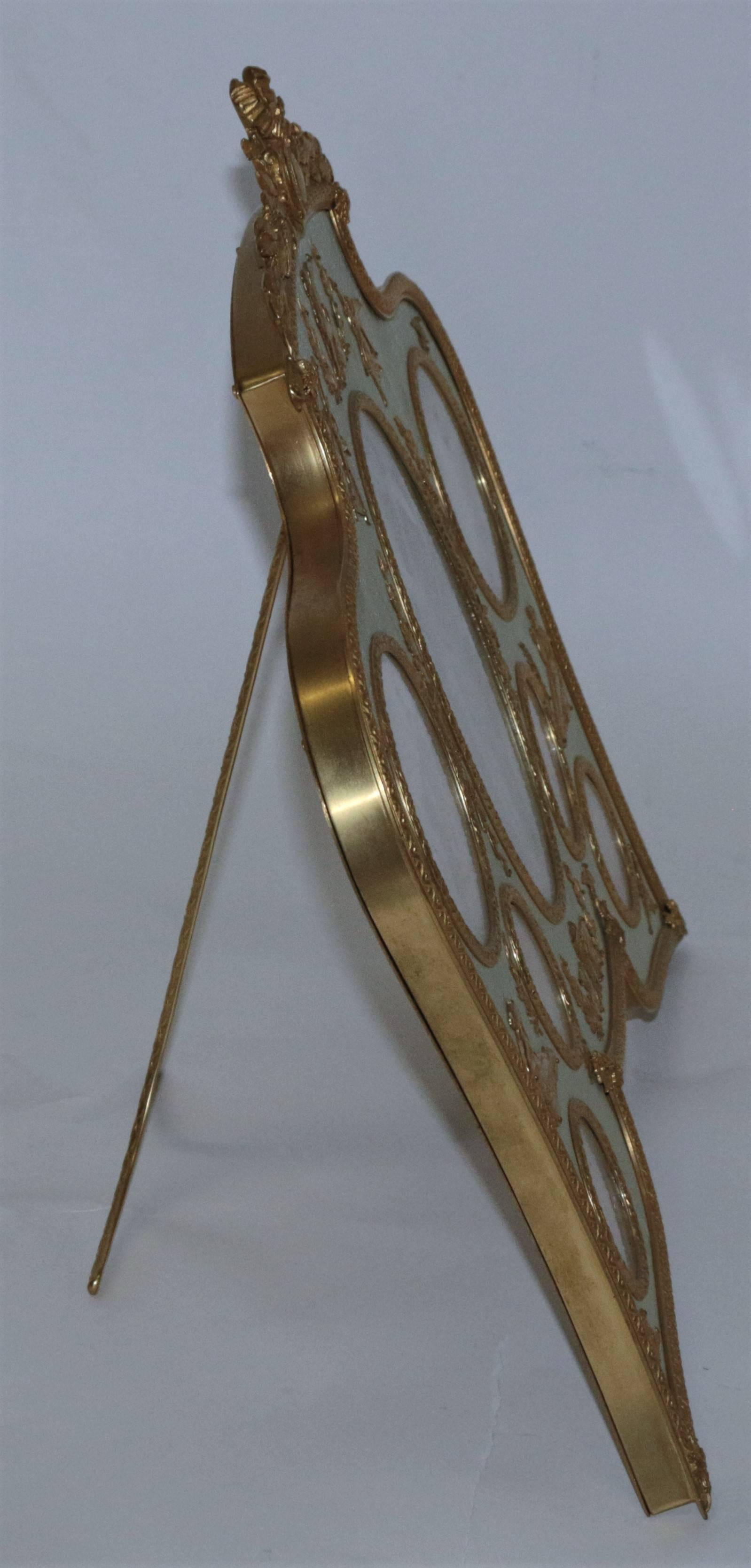 19th Century French Bronze Ormolu Frame 1