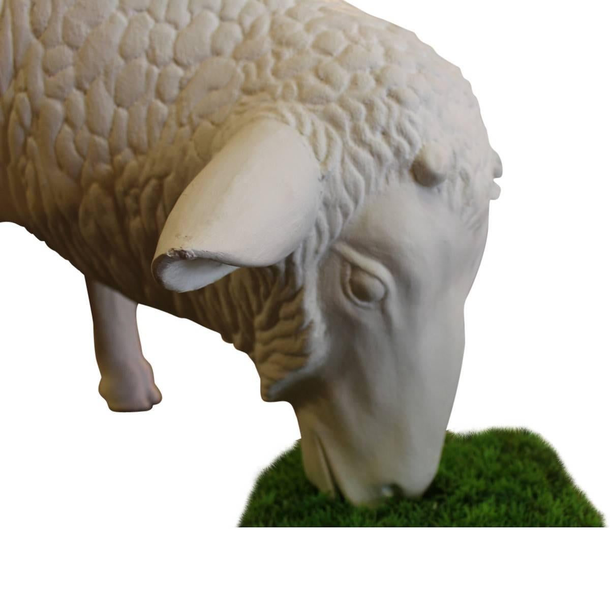 life size fibreglass sheep