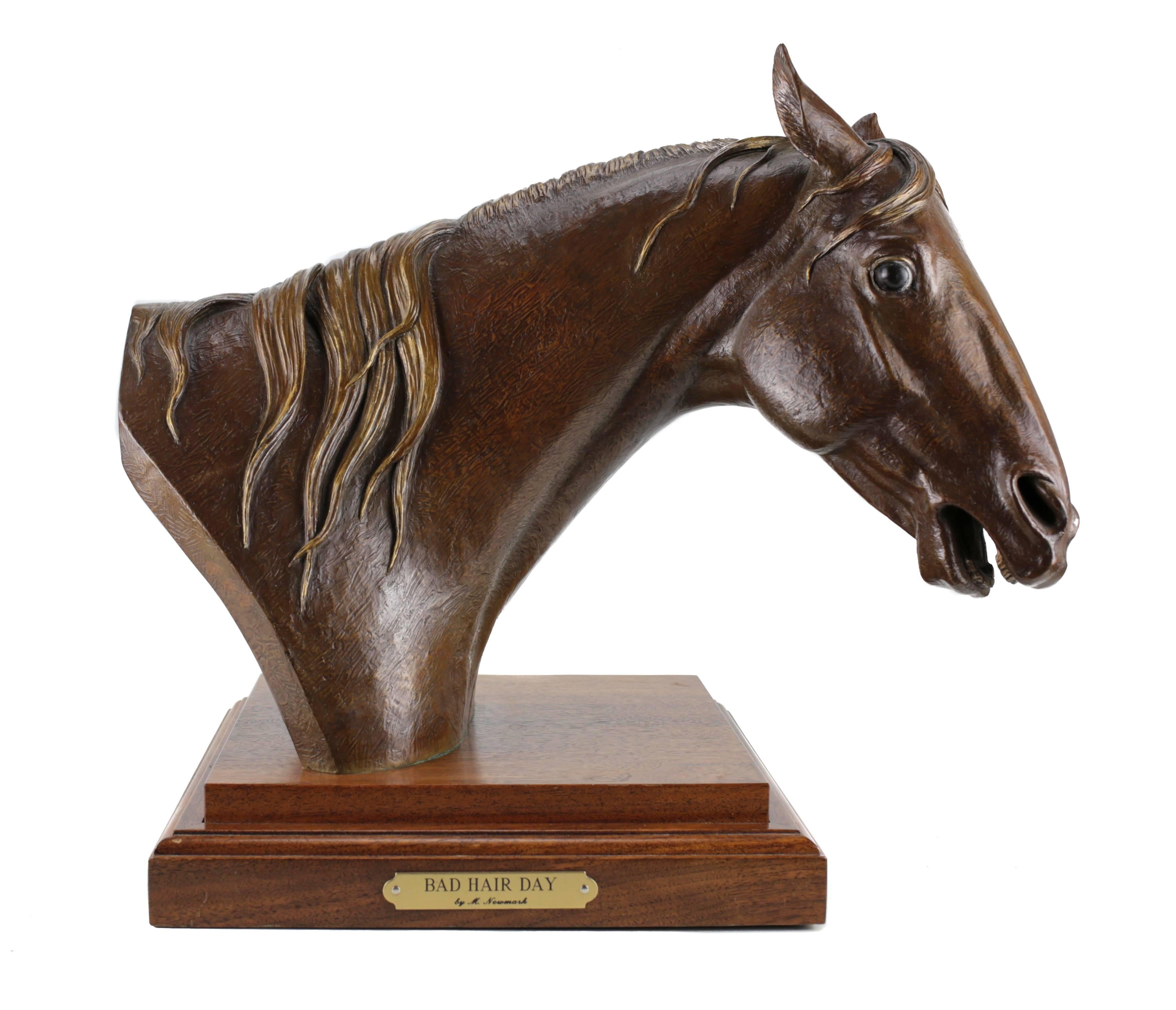 American Bronze Sculpture of a Horse 
