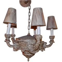 Neoclassical-Style Five-Light Chandelier