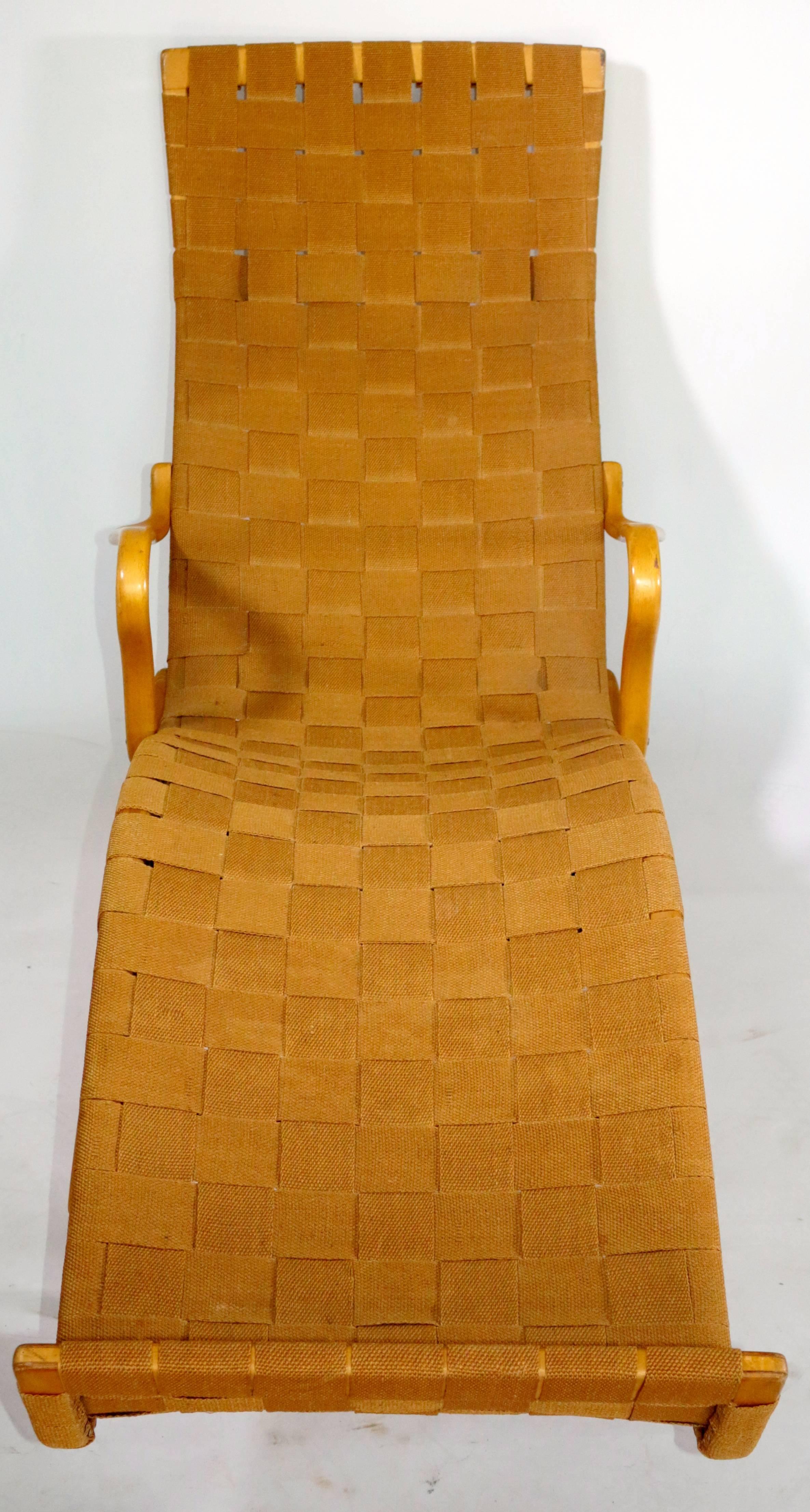 Wood Mid-Century Modern Lounge Chair by Bruno Mathsson