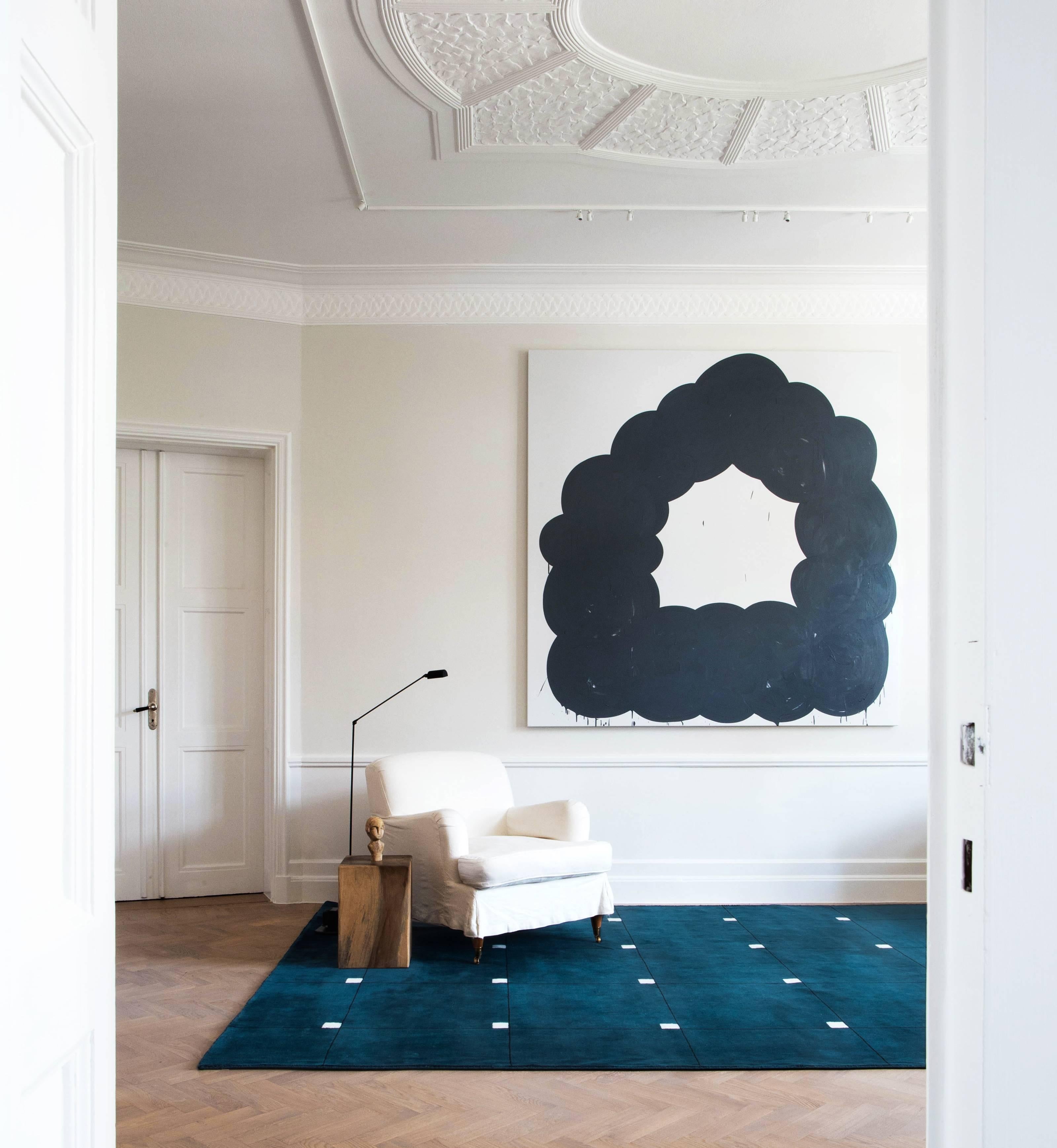 The timeless elegance of an early 20th century Swedish design inspired this collection. We’d like to think of it as a piece of art, for your floor to give your room a modern touch.

This plush cut-pile rug is made with New Zealand wool for great