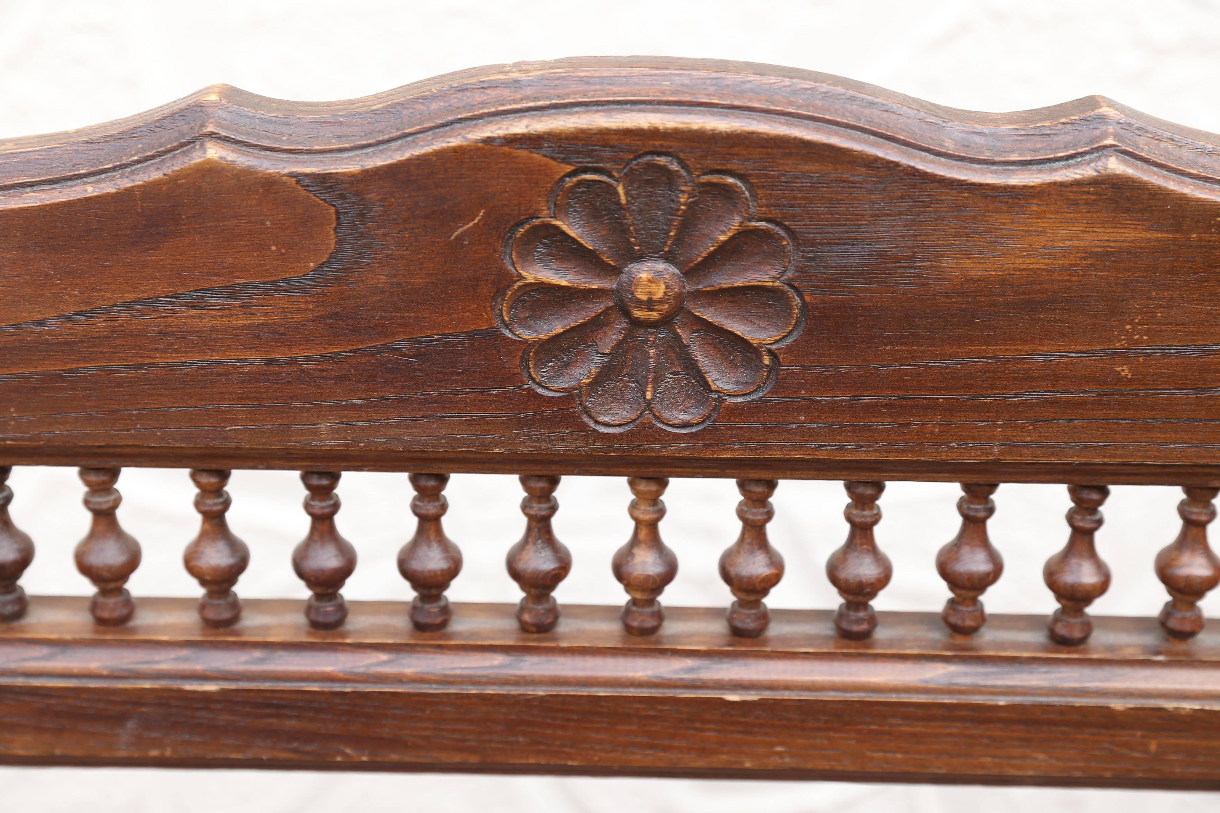 Carved Brittany Blanket Chest/Bench