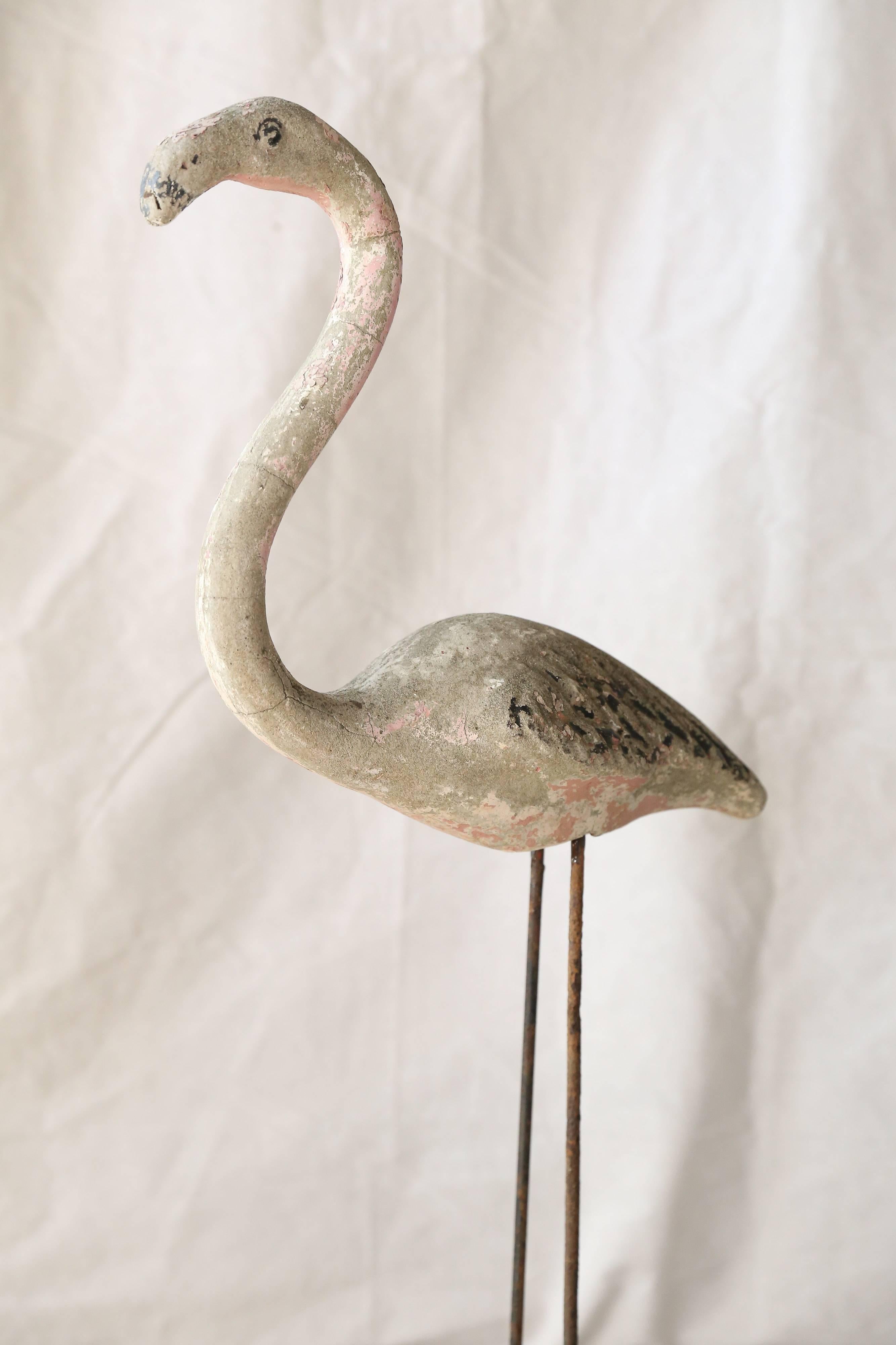 concrete flamingos for sale