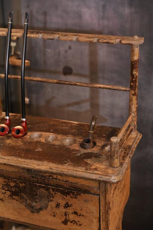 Antique European Pipe Stand at 1stdibs