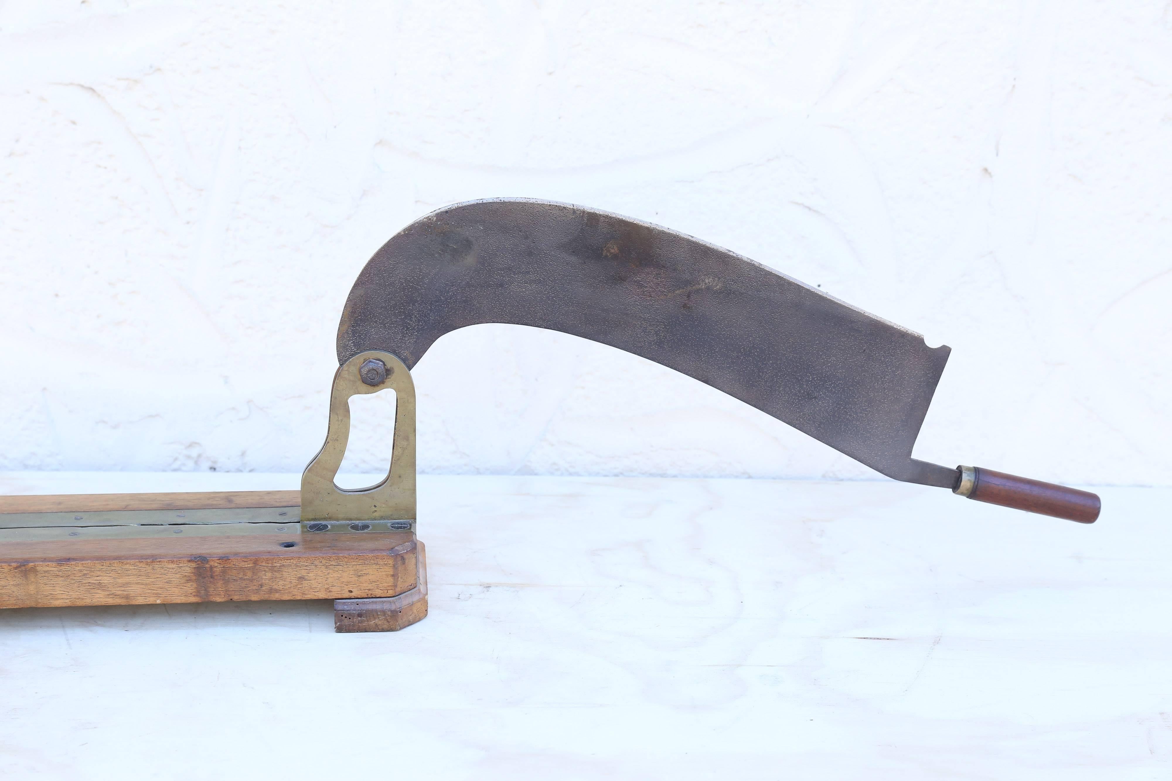 Large French Bread Slicer In Good Condition In Houston, TX