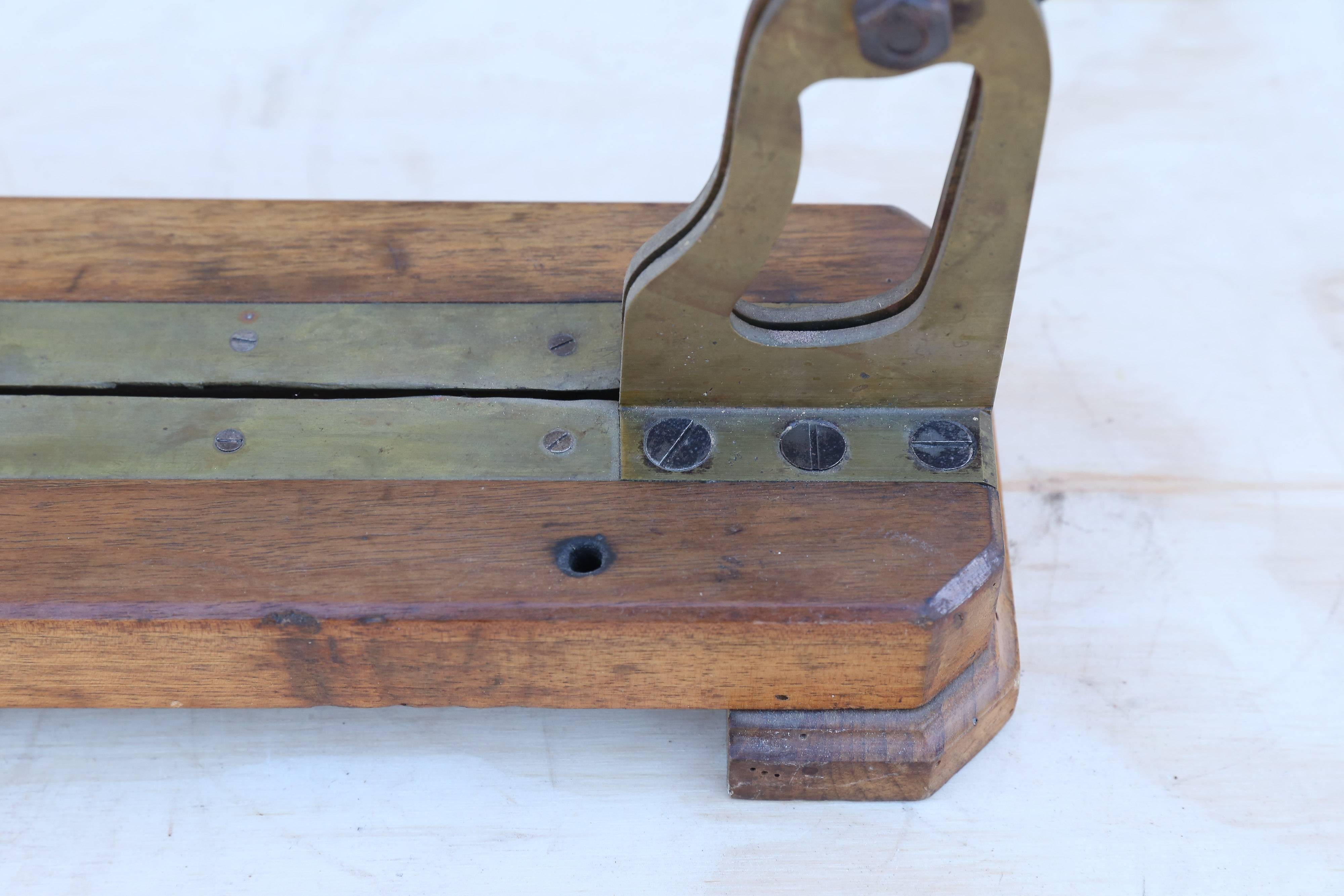 20th Century Large French Bread Slicer