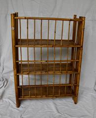 Folding Bamboo Shelf