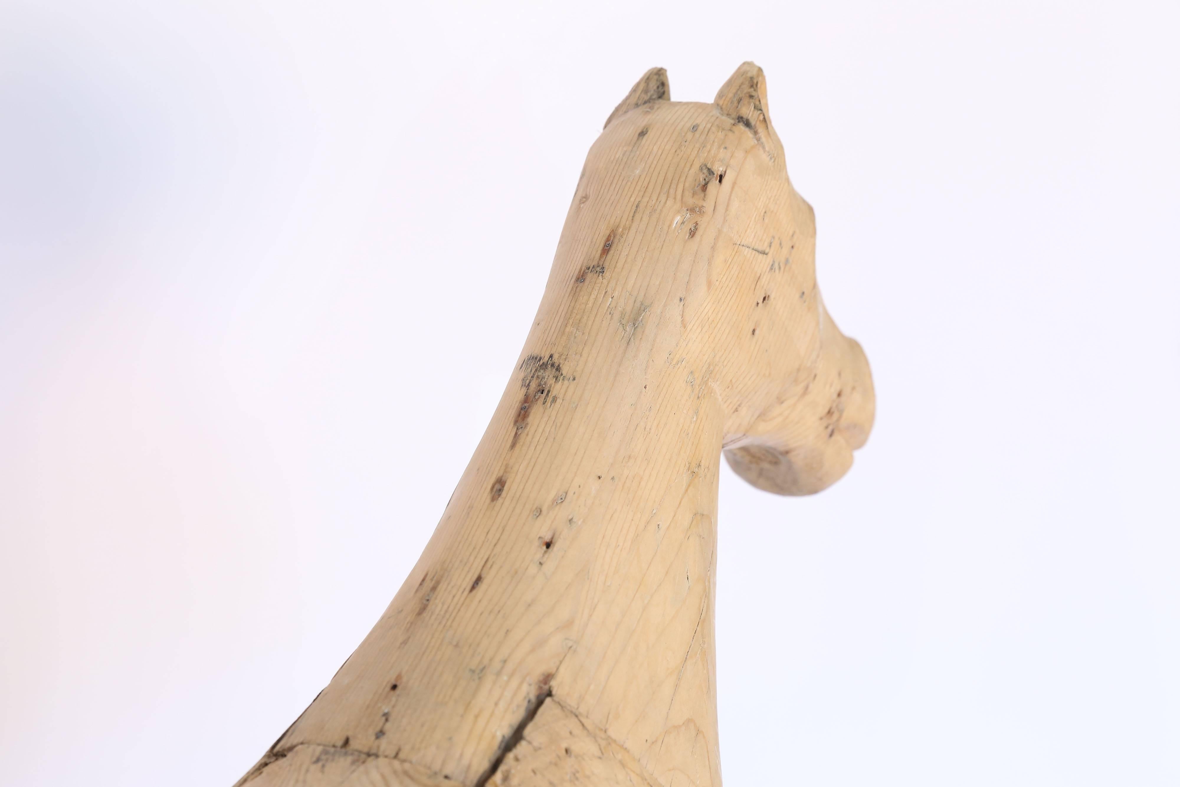 Antique Wooden Horse 3