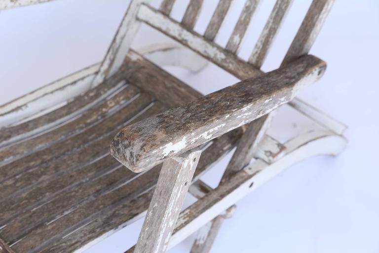 Antique Wooden Deck Chair at 1stDibs wooden deck chairs, antique deck
