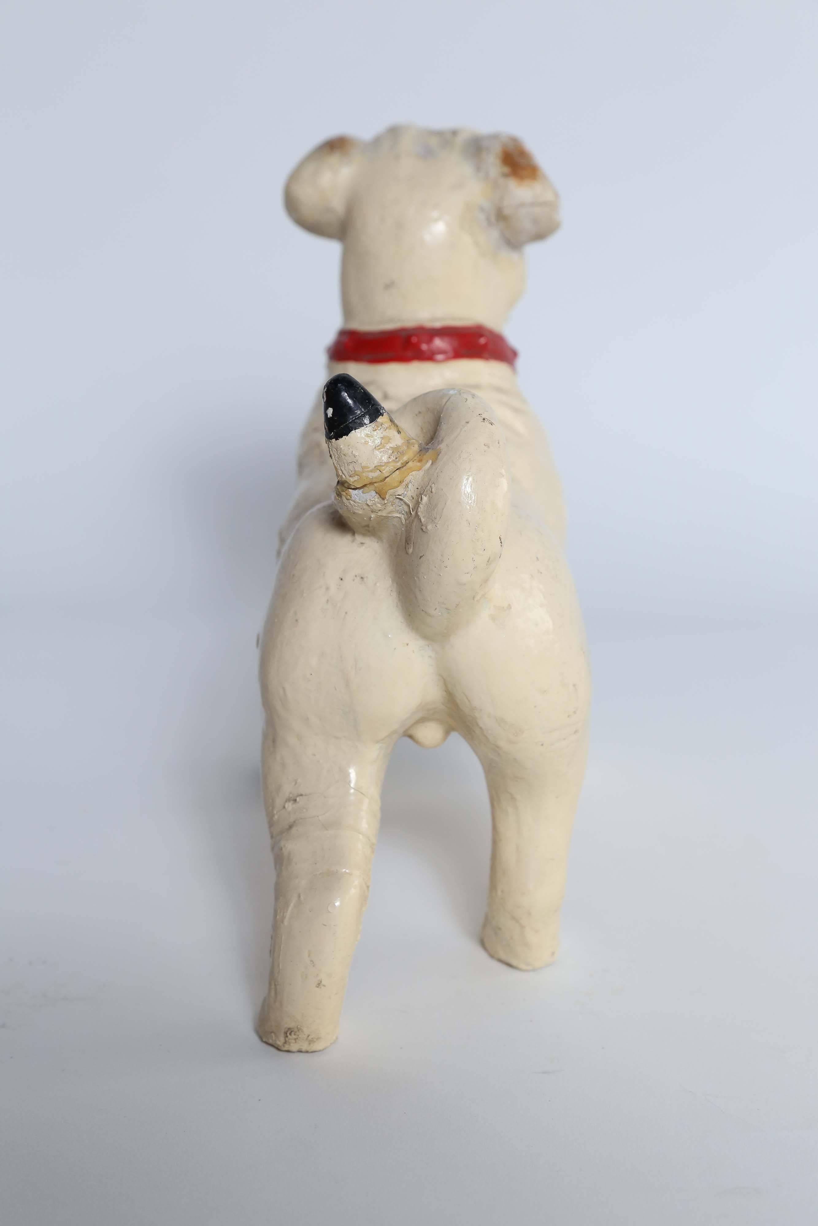 Mid-20th Century Statue of Pug Dog