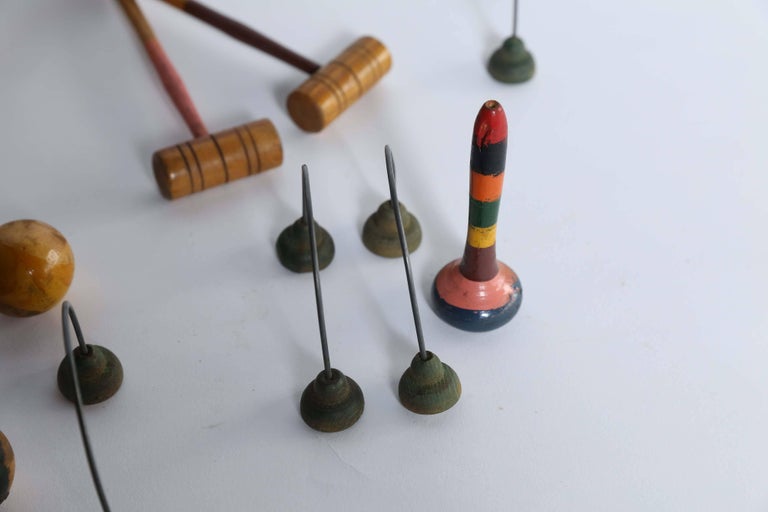 Tabletop Croquet Set at 1stDibs