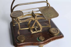 Antique Postal Scale and Letter Holder, circa 1900
