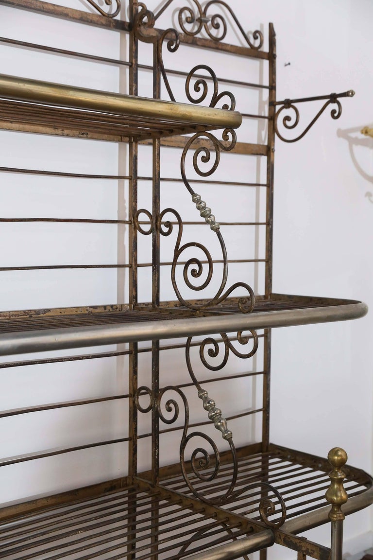 Antique French Bakers Rack For Sale at 1stDibs