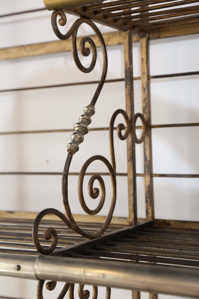 Antique French Bakers Rack For Sale at 1stDibs