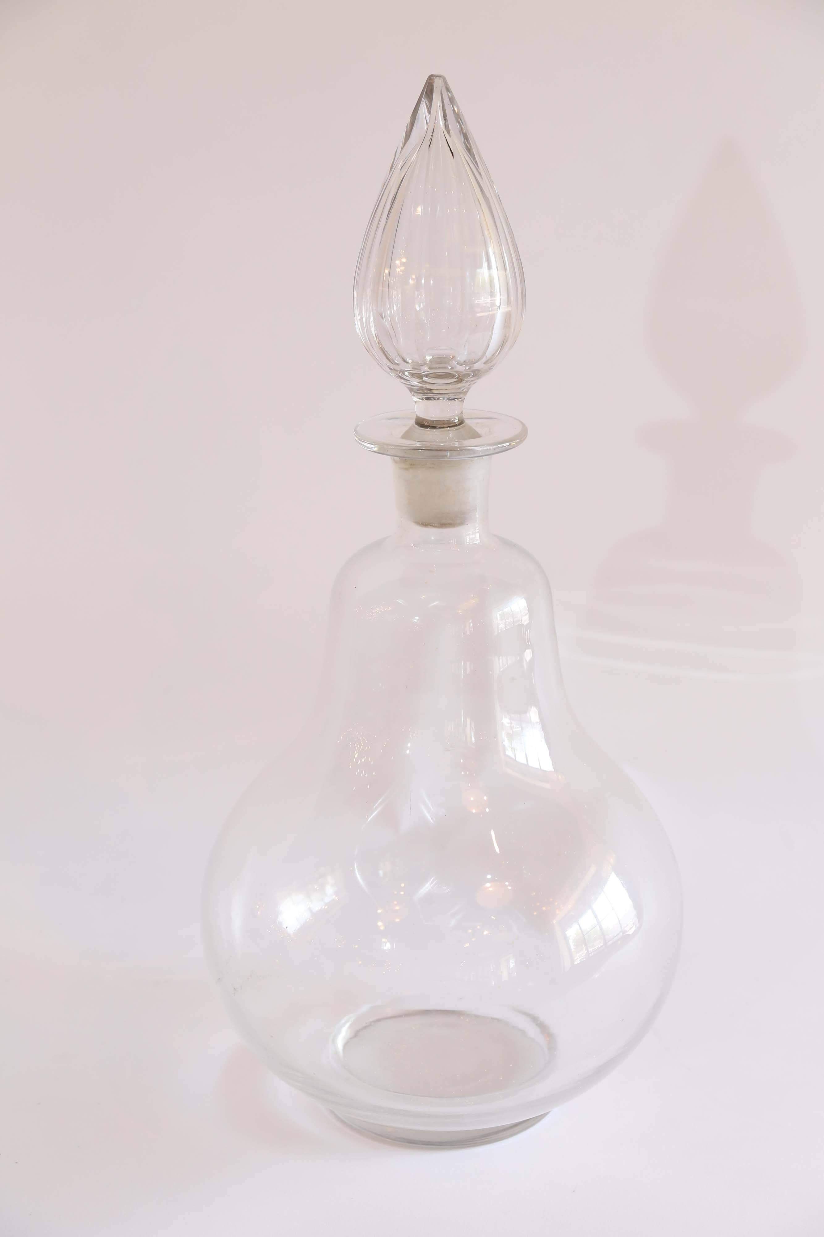 20th Century Antique French Apothecary Bottle