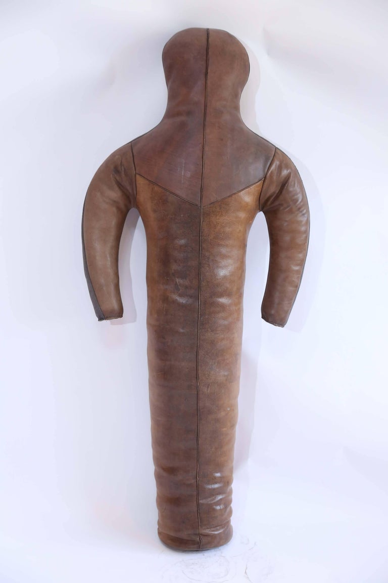 Vintage Leather Wrestling Dummy For Sale at 1stDibs