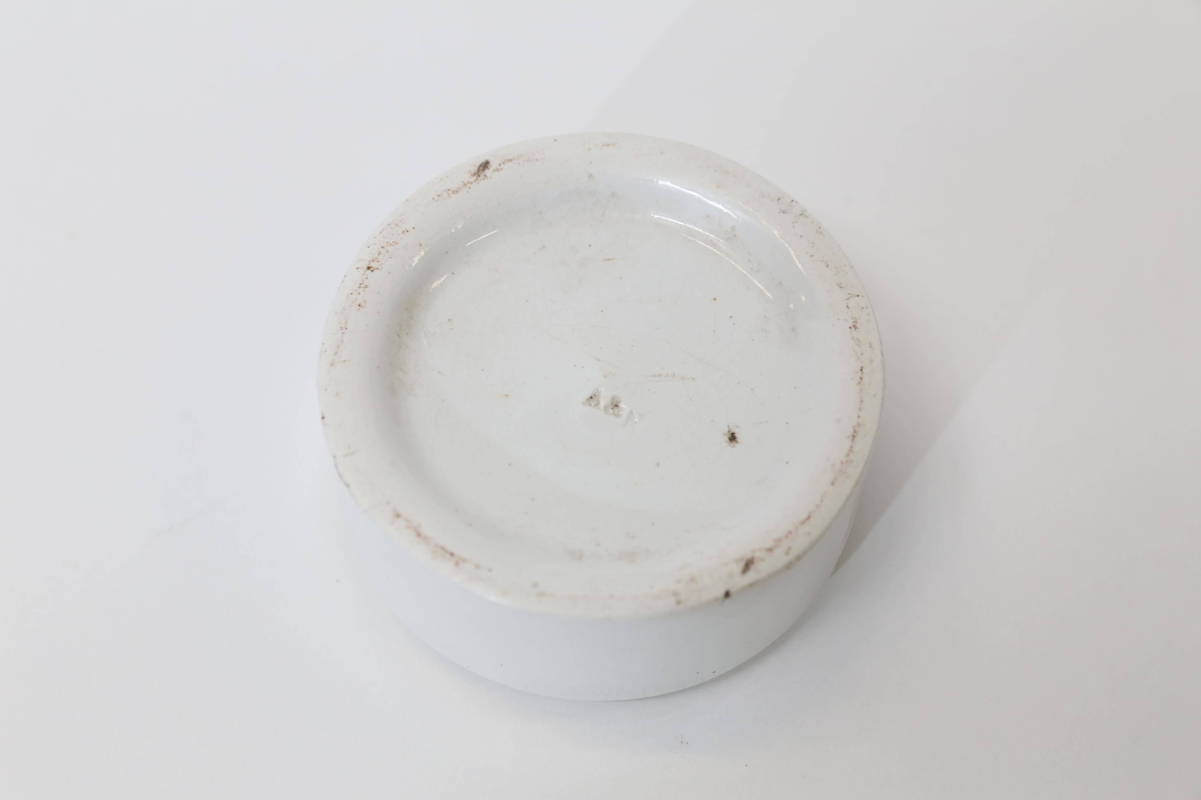 Early 20th Century English Anchovy Paste Pot