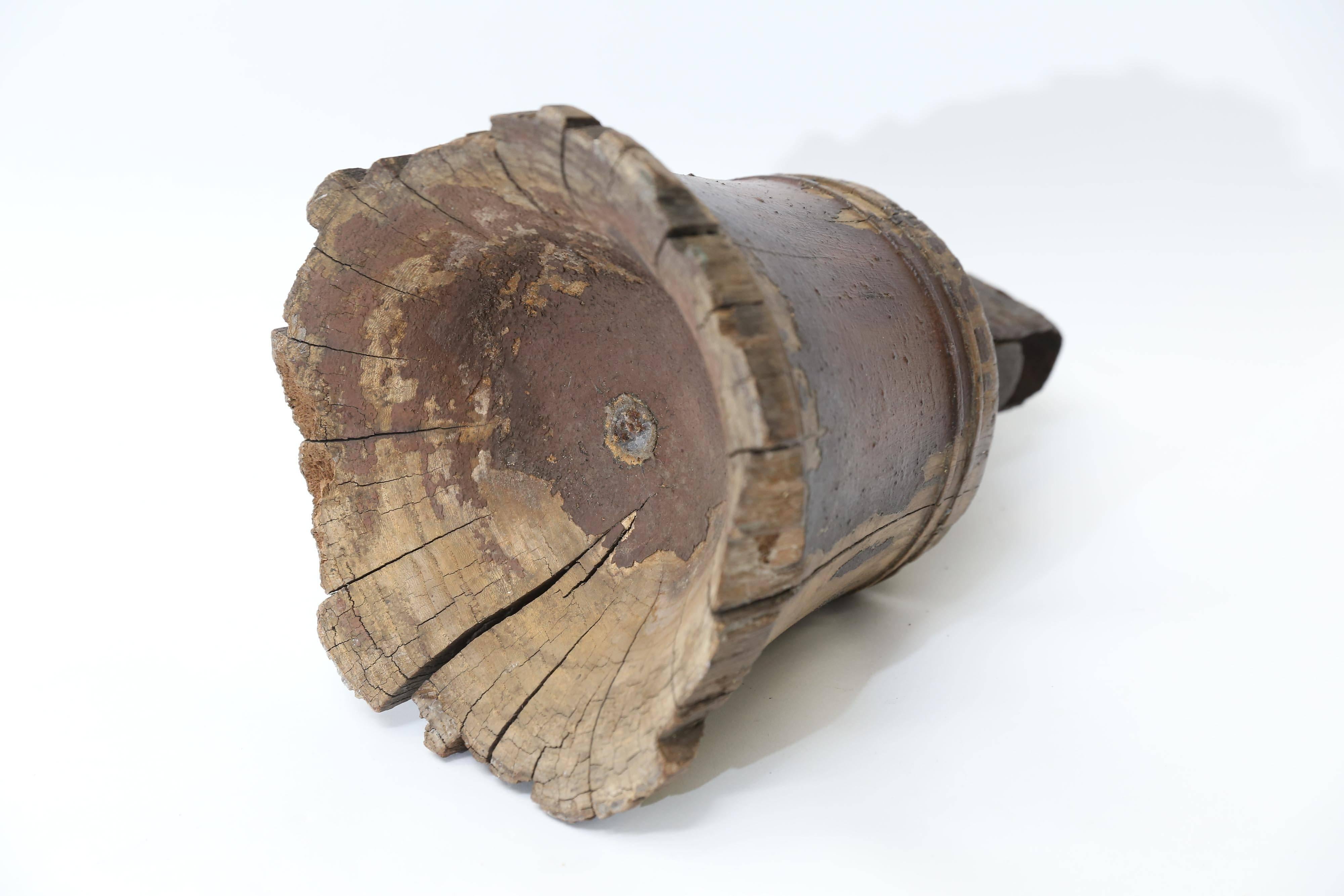 Swedish Wooden Bell-Shaped Object from Sweden