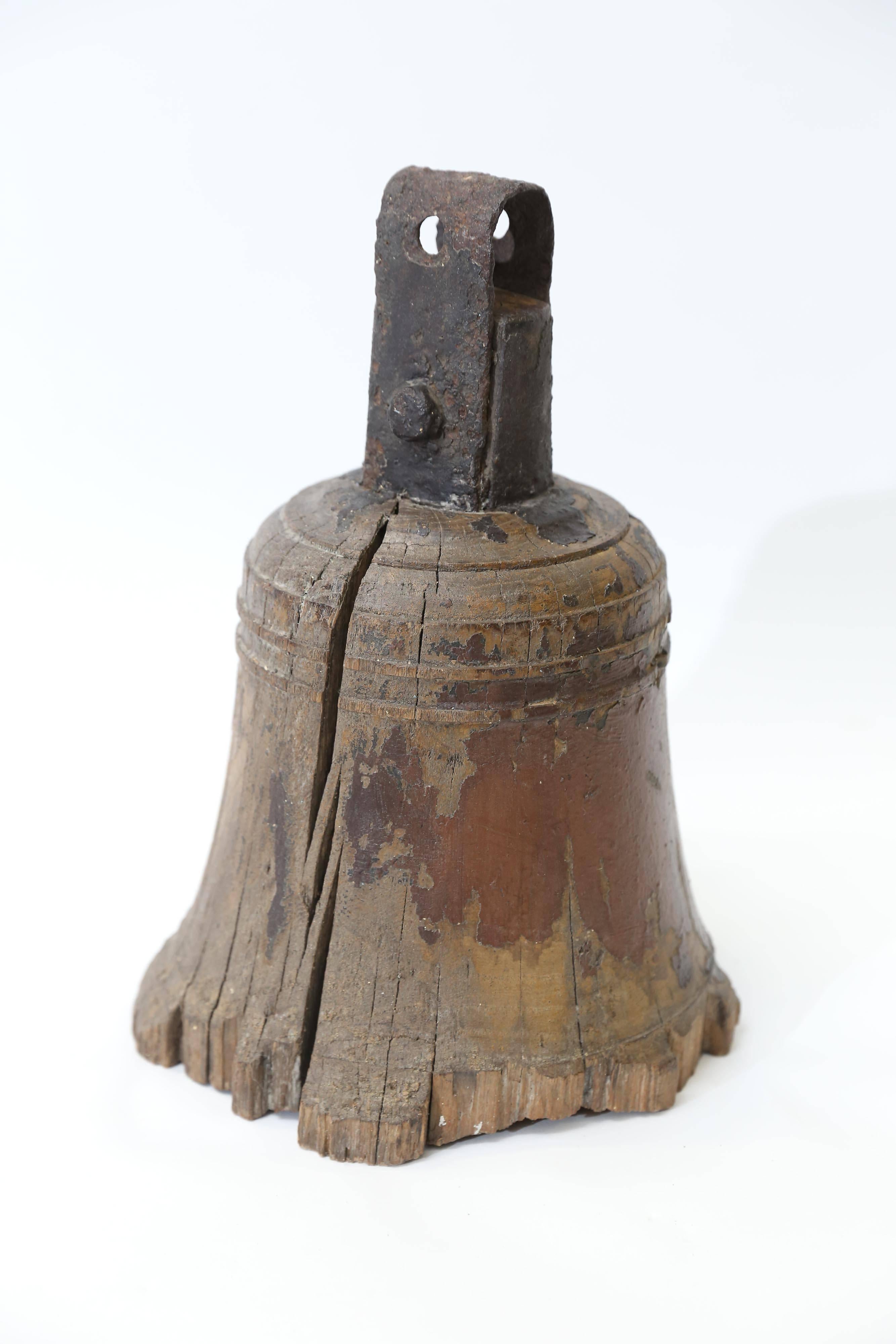 19th Century Wooden Bell-Shaped Object from Sweden