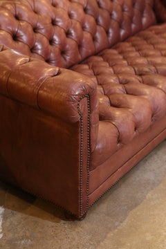 Leather Chesterfield Sofa