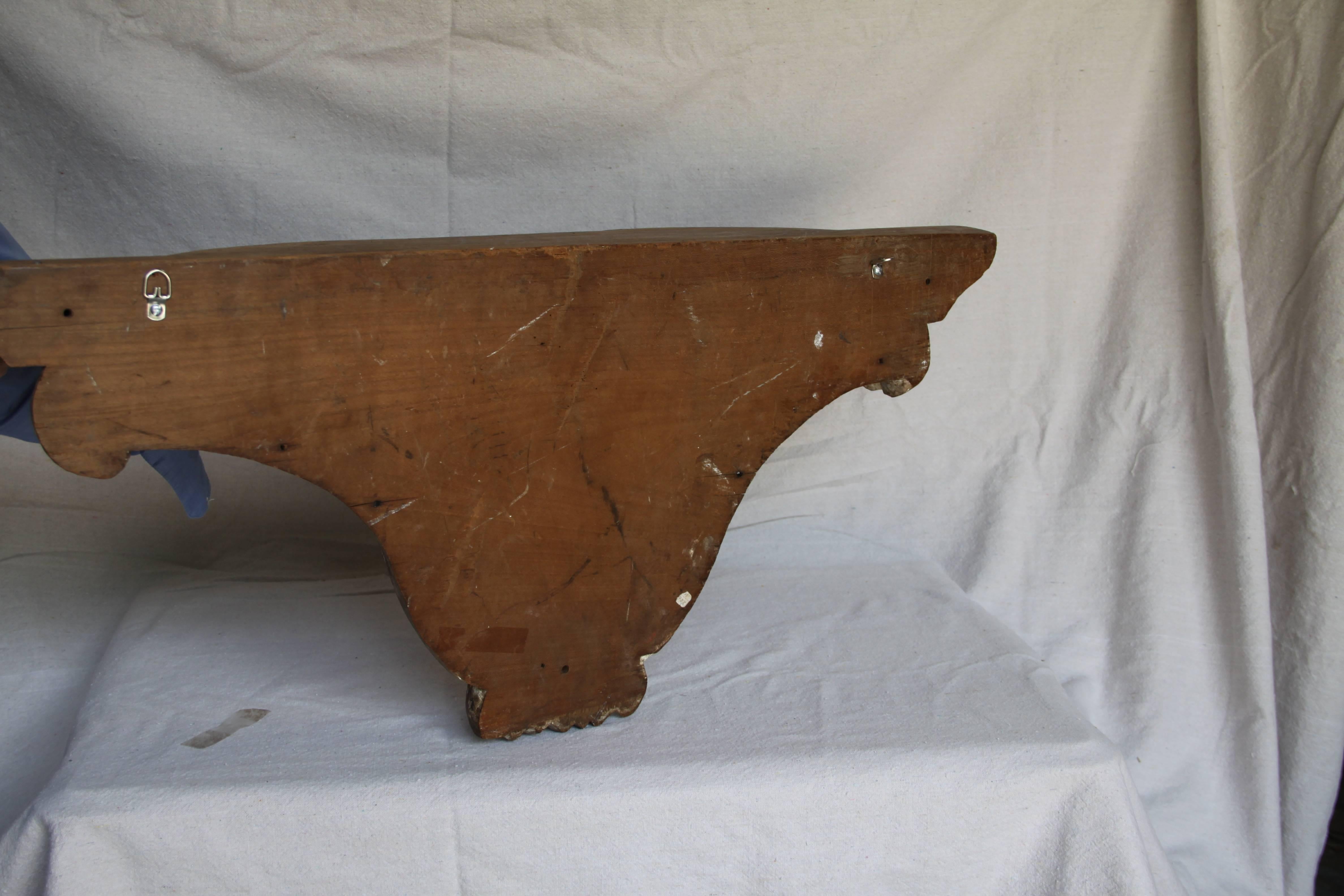 Wood Antique Architectural Wall Bracket
