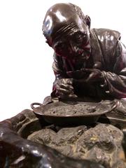 Fantastic Japanese Bronze, Signed by Nihon Tokyo Udagawa