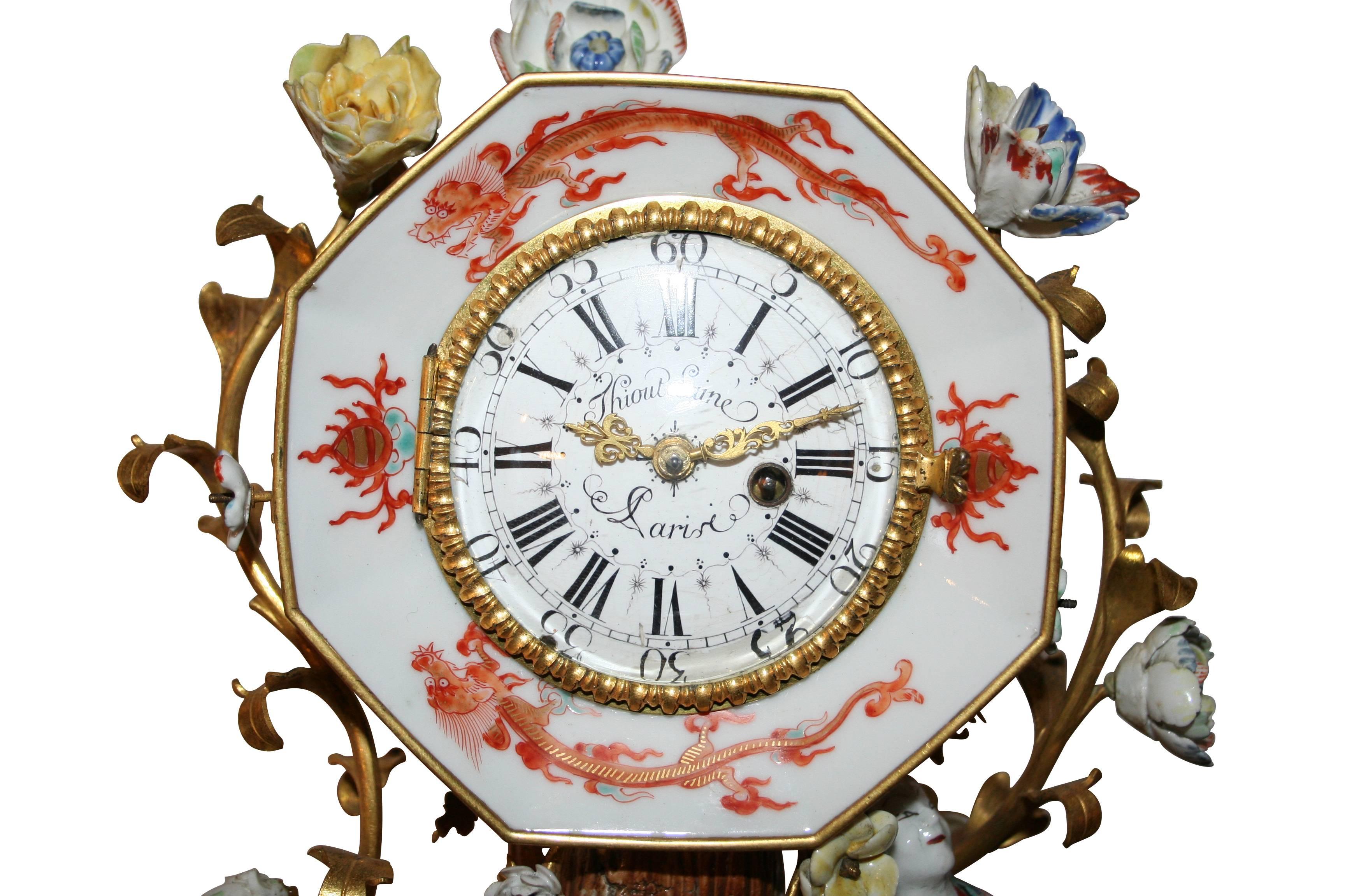 Porcelain Clock 