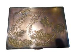 Japanese Silver Box, Meiji Period