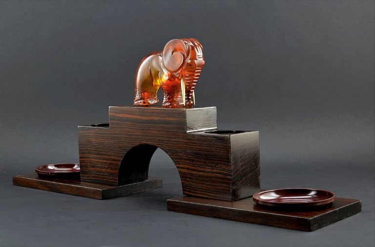 French Art Deco Bakelite Elephant Pencil Holder, circa 1930 at 1stDibs