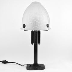 French Art Deco Table Lamp by Sevb and Fag, 1925