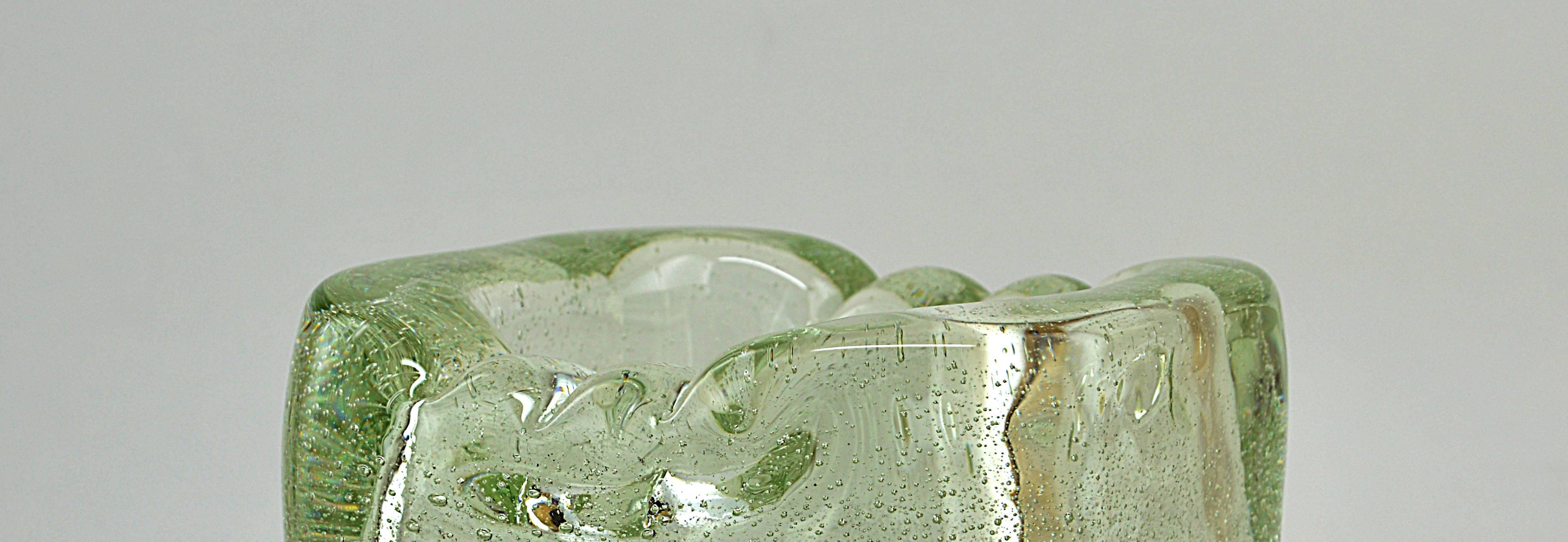 Mid-Century Modern Schneider Vintage Glass Vase, 1949-1950