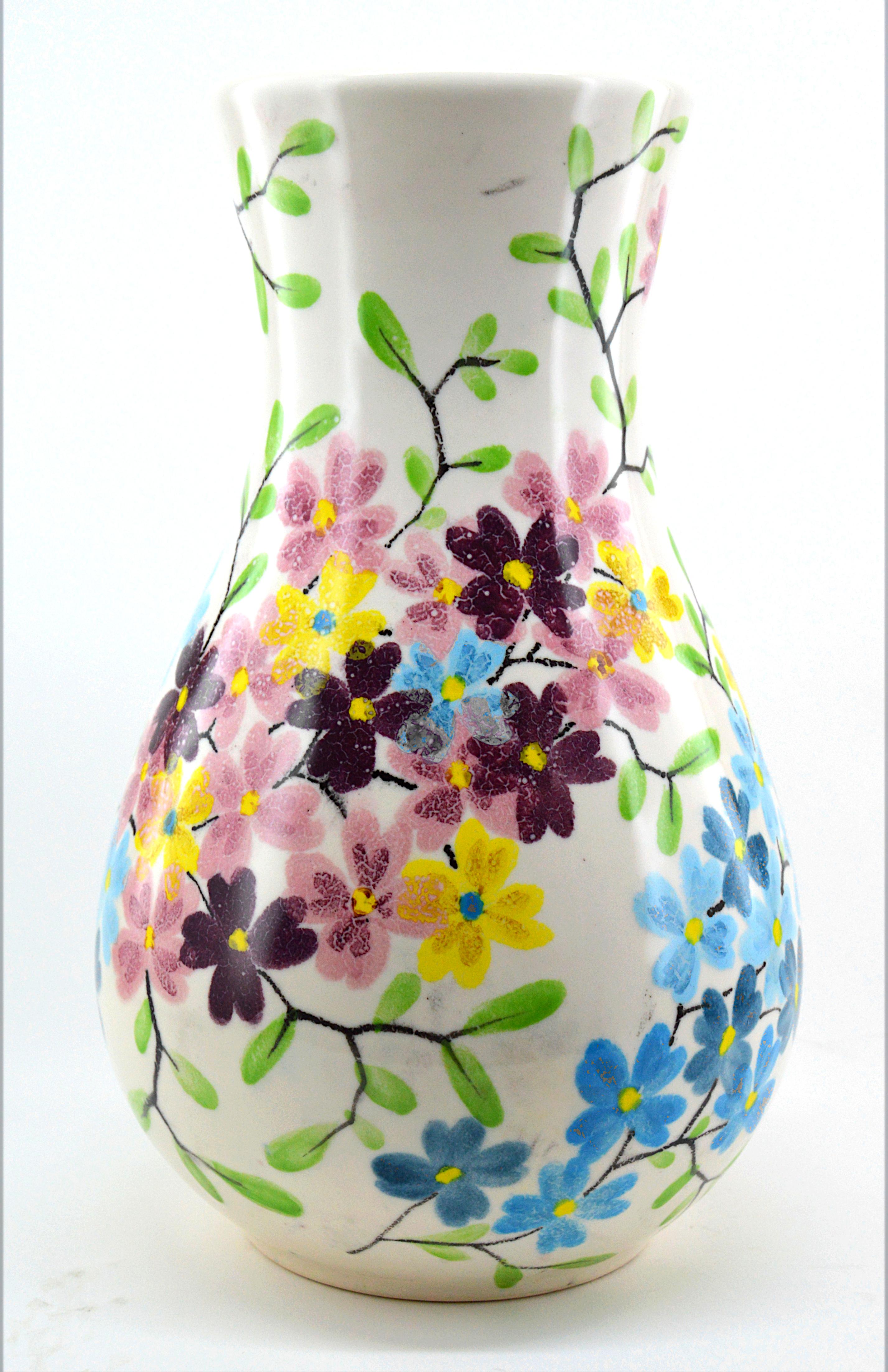 Vaso in ceramica francese del Medioevo Ricard, Le Castellet, Bendor Island, anni '50 In condizioni ottime in vendita a Saint-Amans-des-Cots, FR