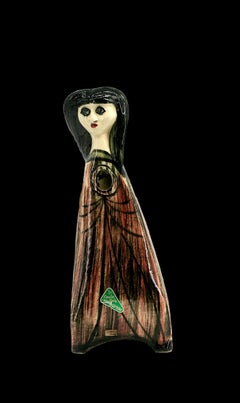 Accolay Anthropomorphic Flower Holder, France, 1950s-1960s