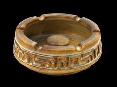Marius Bessone Vallauris Ceramic Stoneware Ashtray, France, circa 1960
