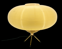 Mid-Century French Rotaflex Tripod Table Lamp, circa 1955