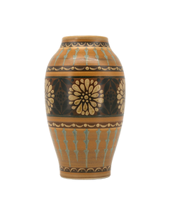 Art Deco Ceramic Vase by Charles Catteau for Kéramis, 1920, Possibly Pair