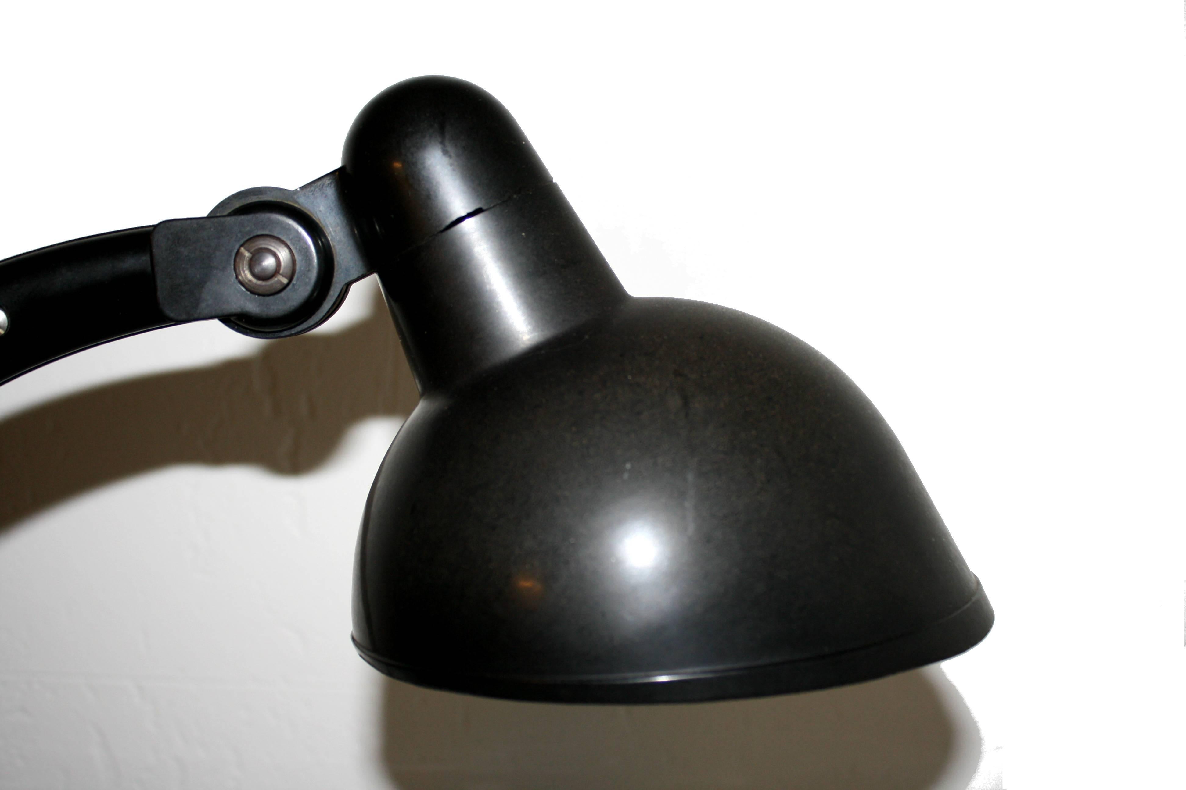 1930s Bakelite Desk Lamp by Christian Dell In Good Condition In Sint Joris Weert, BE