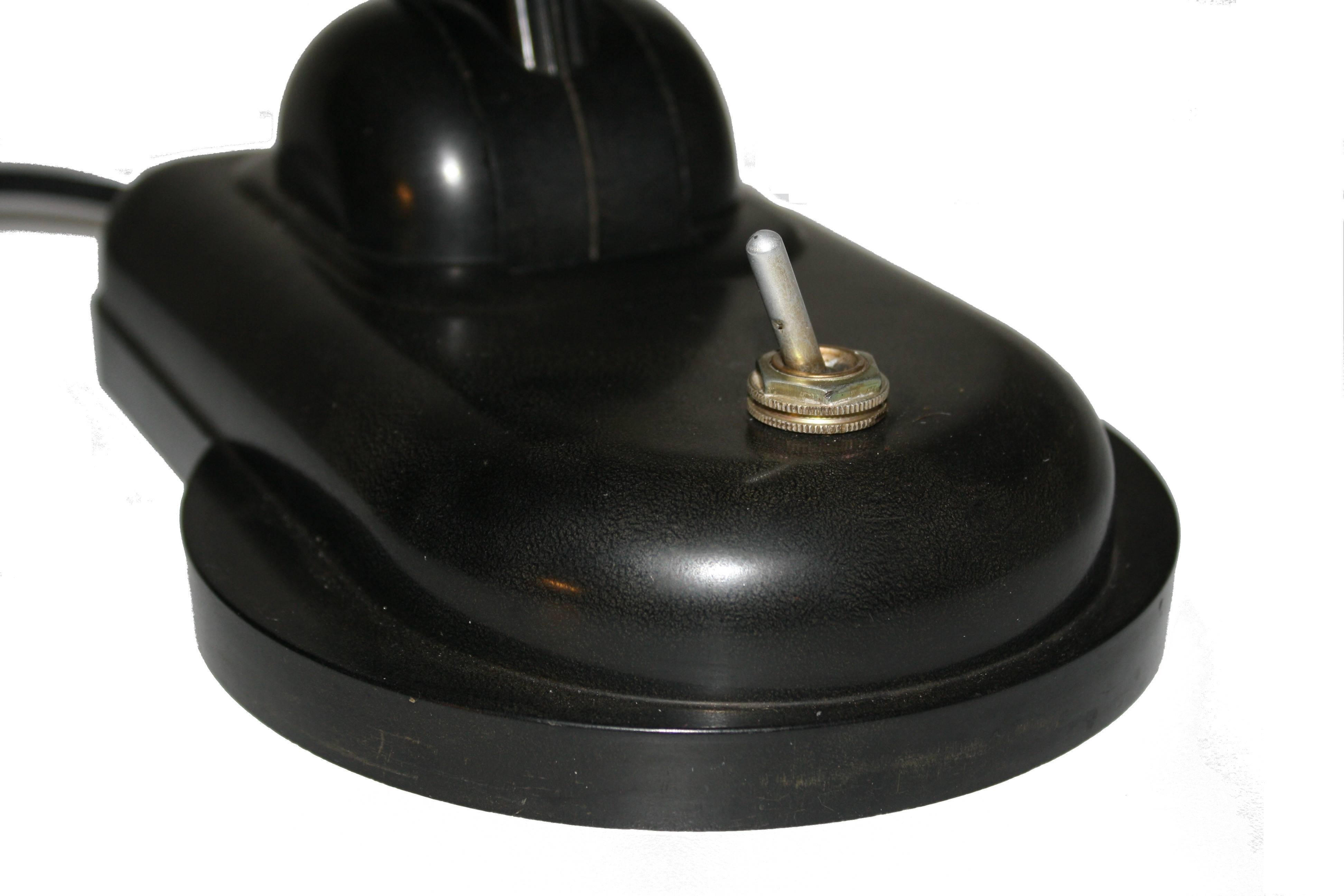 1930s Bakelite Desk Lamp by Christian Dell 1