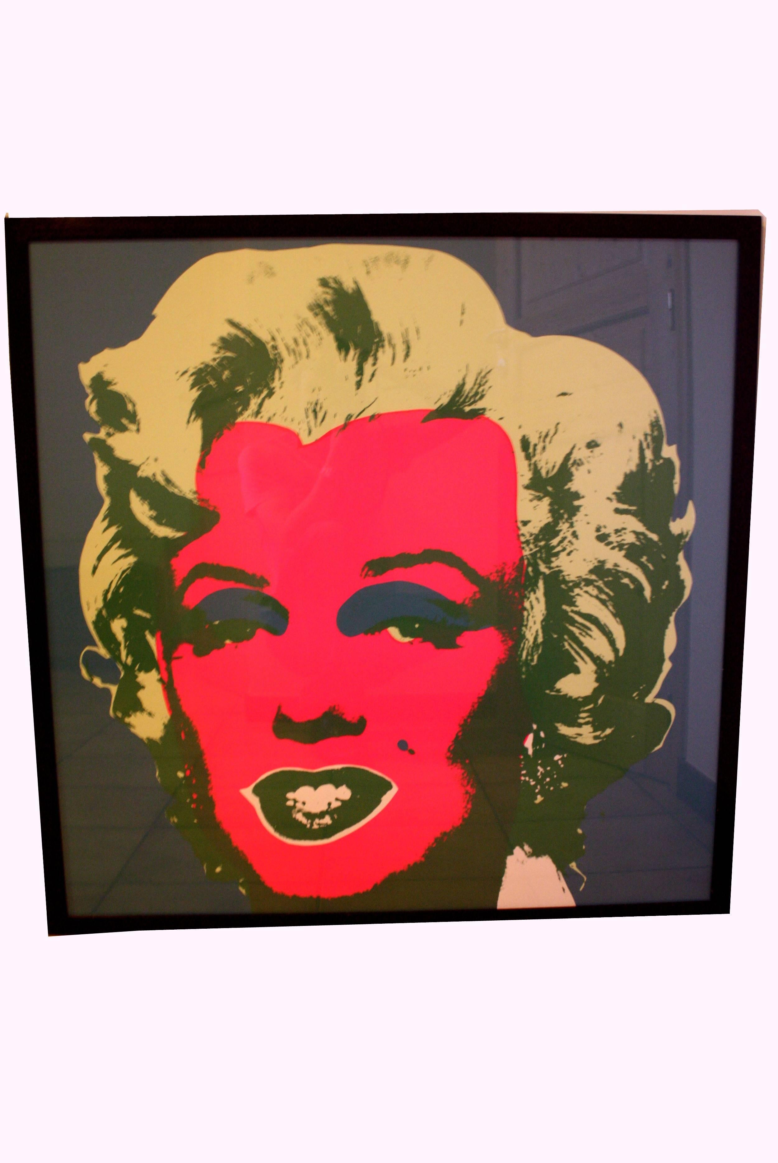 Marilyn Screen Print, Sunday B Morning In Excellent Condition For Sale In Sint Joris Weert, BE