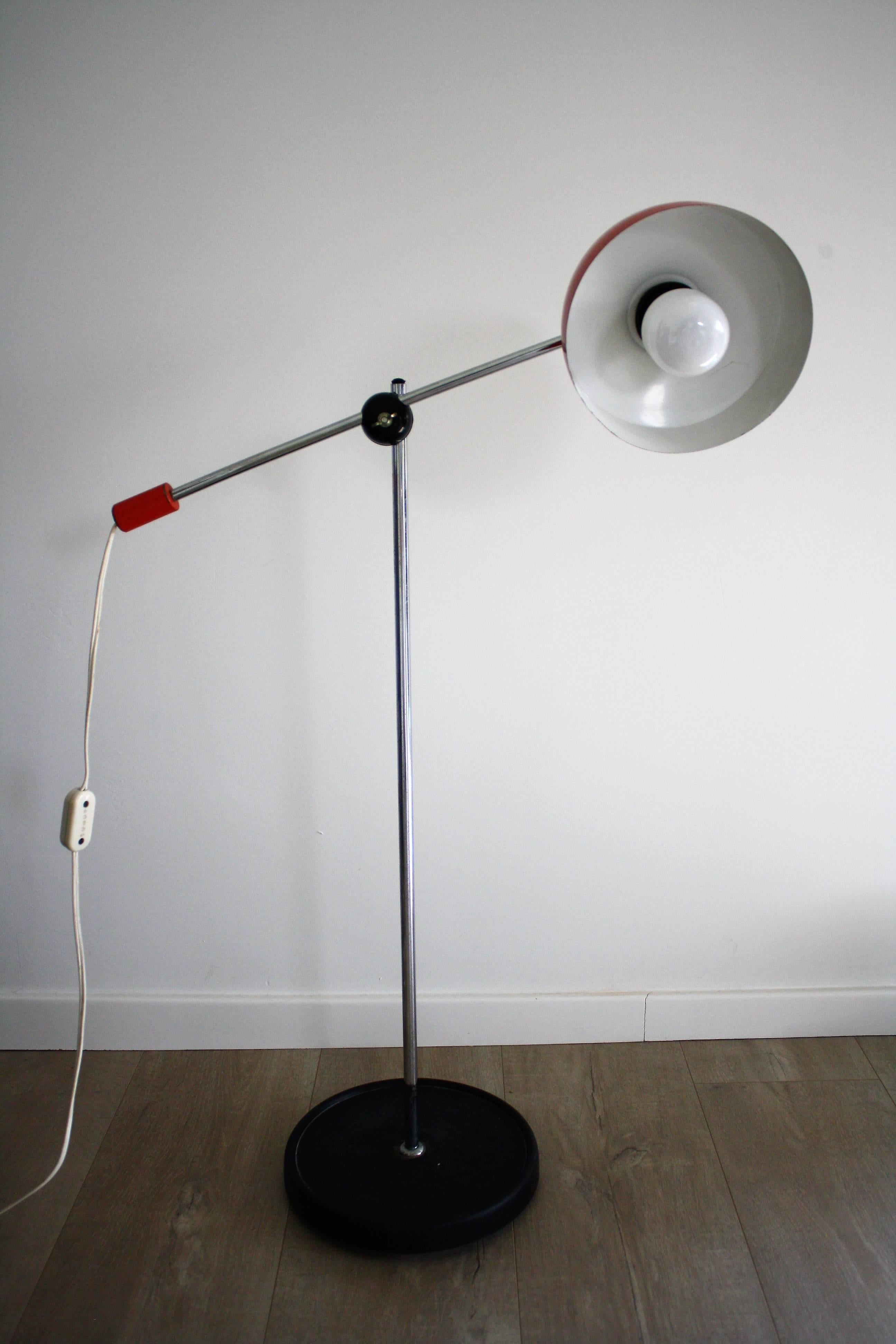 Vintage Adjustable Floor Lamp, 1970s 1
