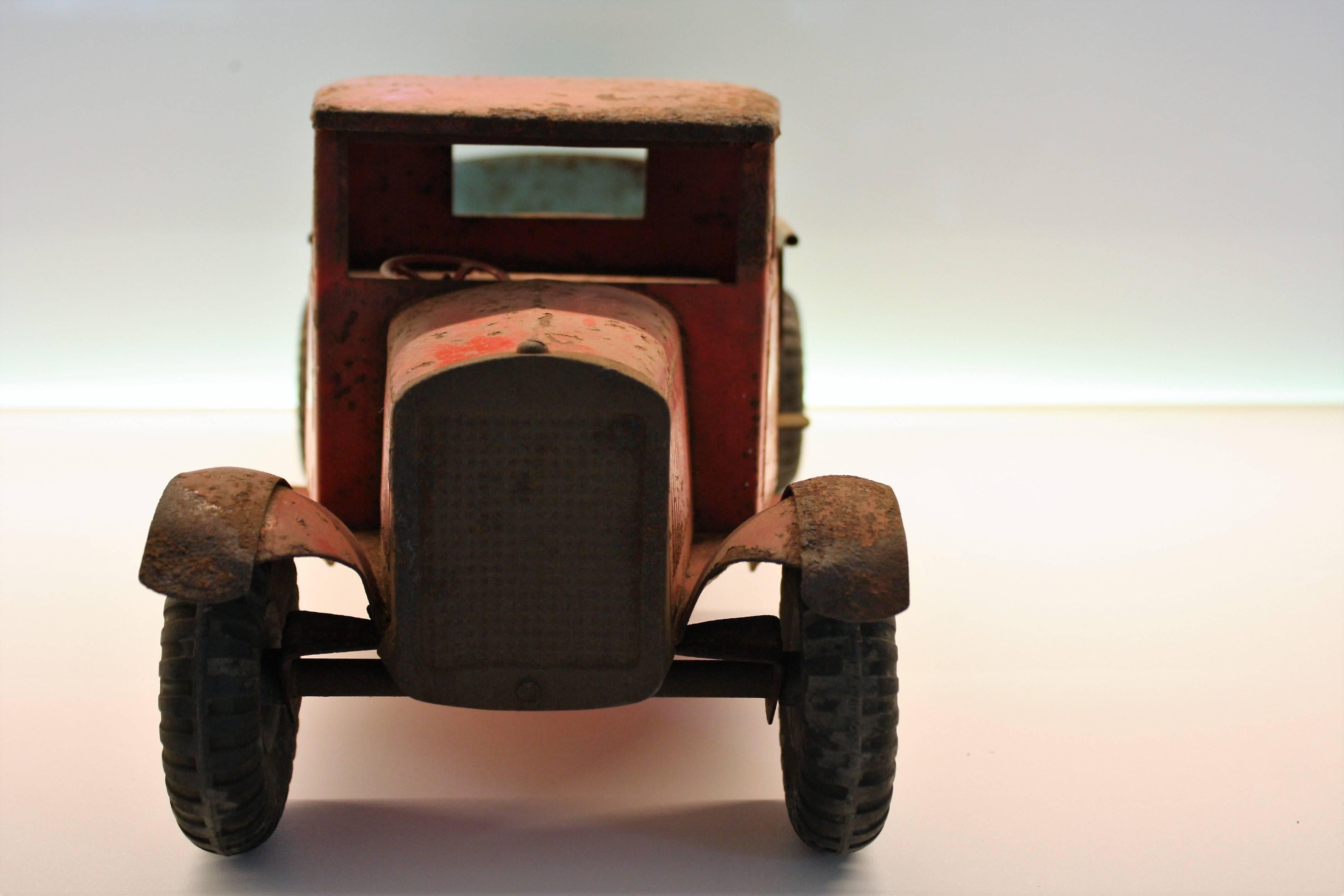 British Vintage Tri-Ang Toy Truck, 1950s