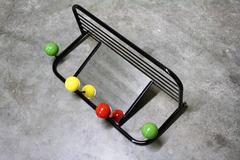 Vintage Atomic Coat Rack in the Style of Roger Feraud, 1950s