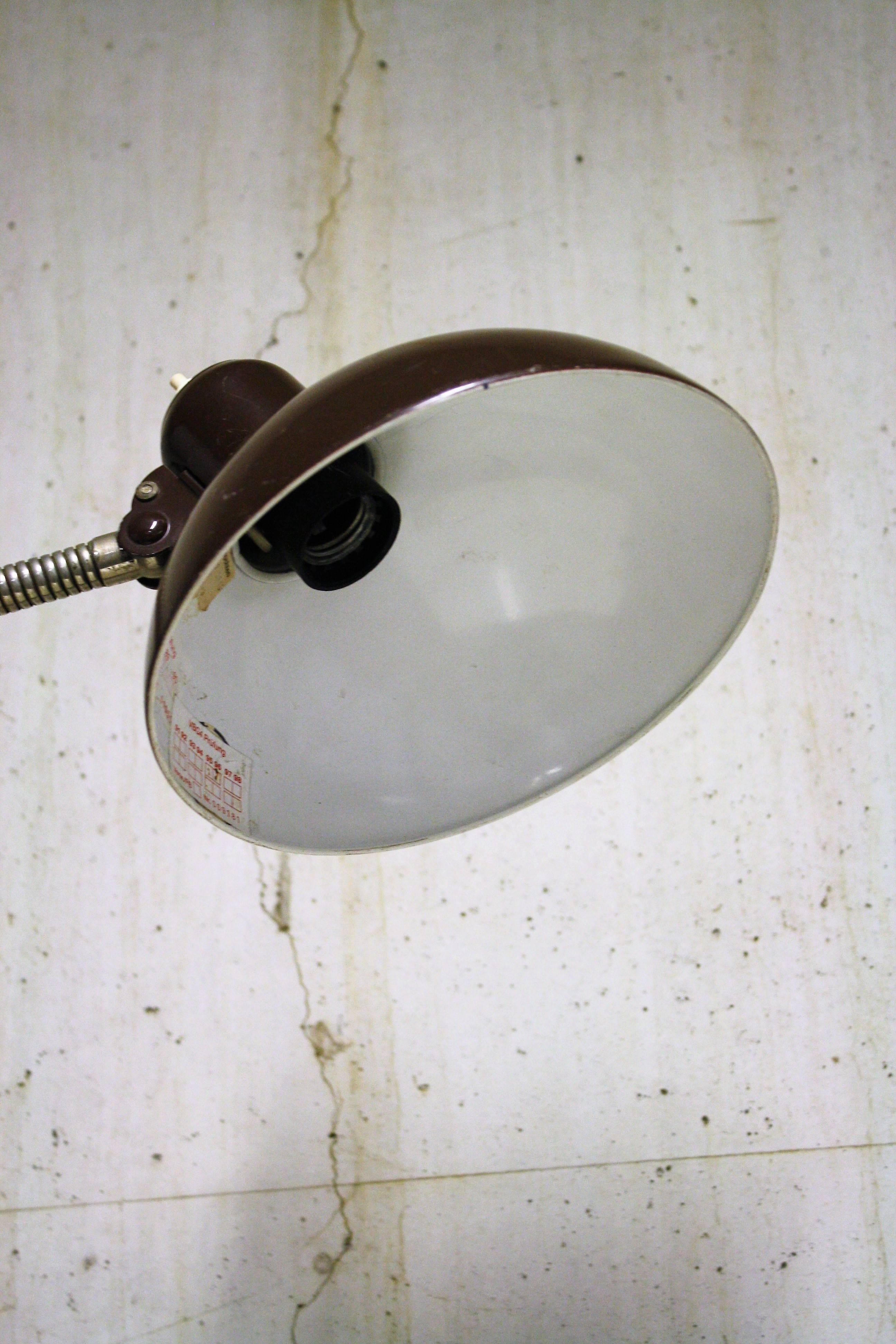 Kaiser Idell Adjustable Clamp Lamp, 1960s In Good Condition In Sint Joris Weert, BE