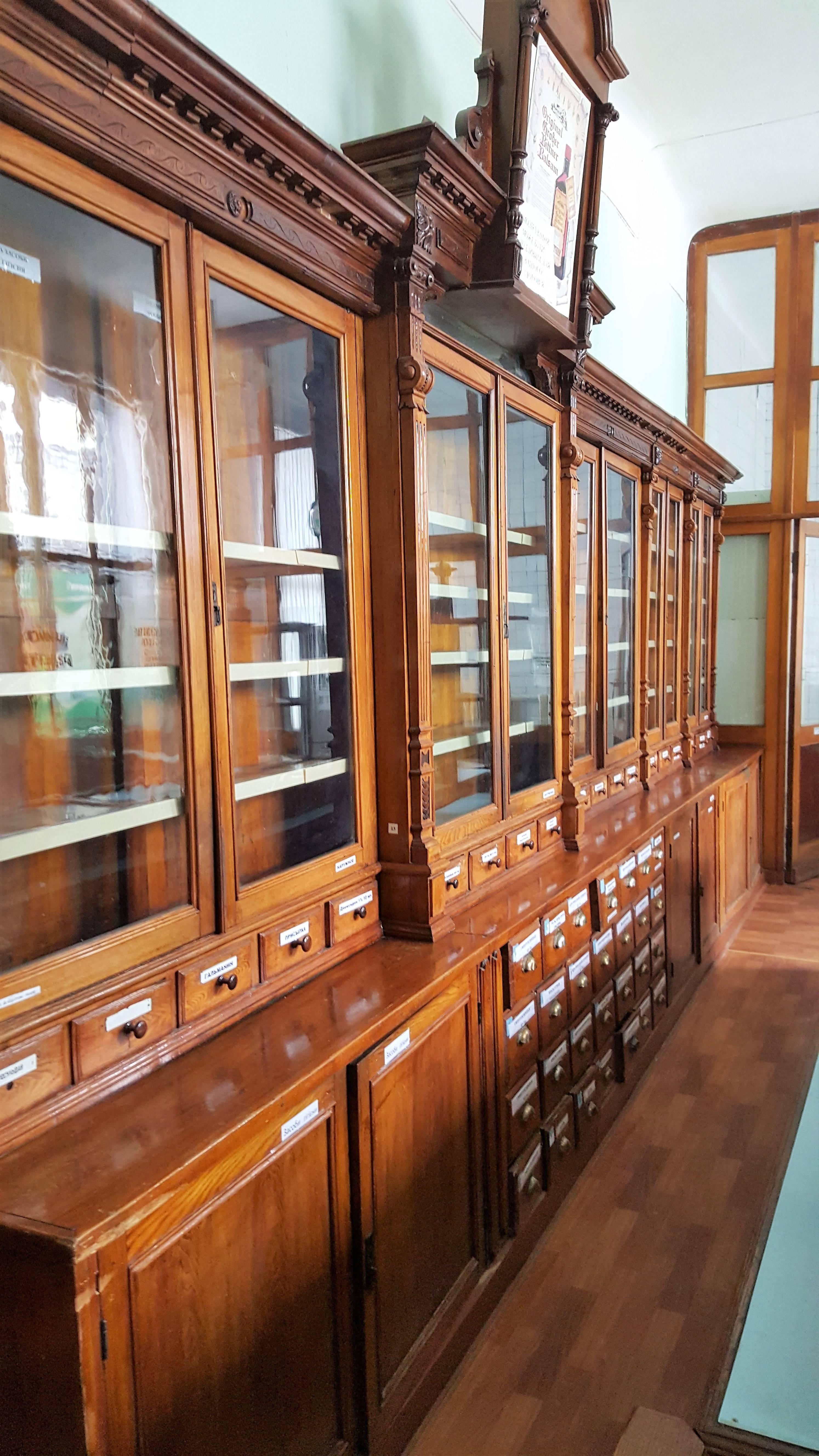 Late 19th Century Chemist Shop, Apothecary Interior For Sale 1