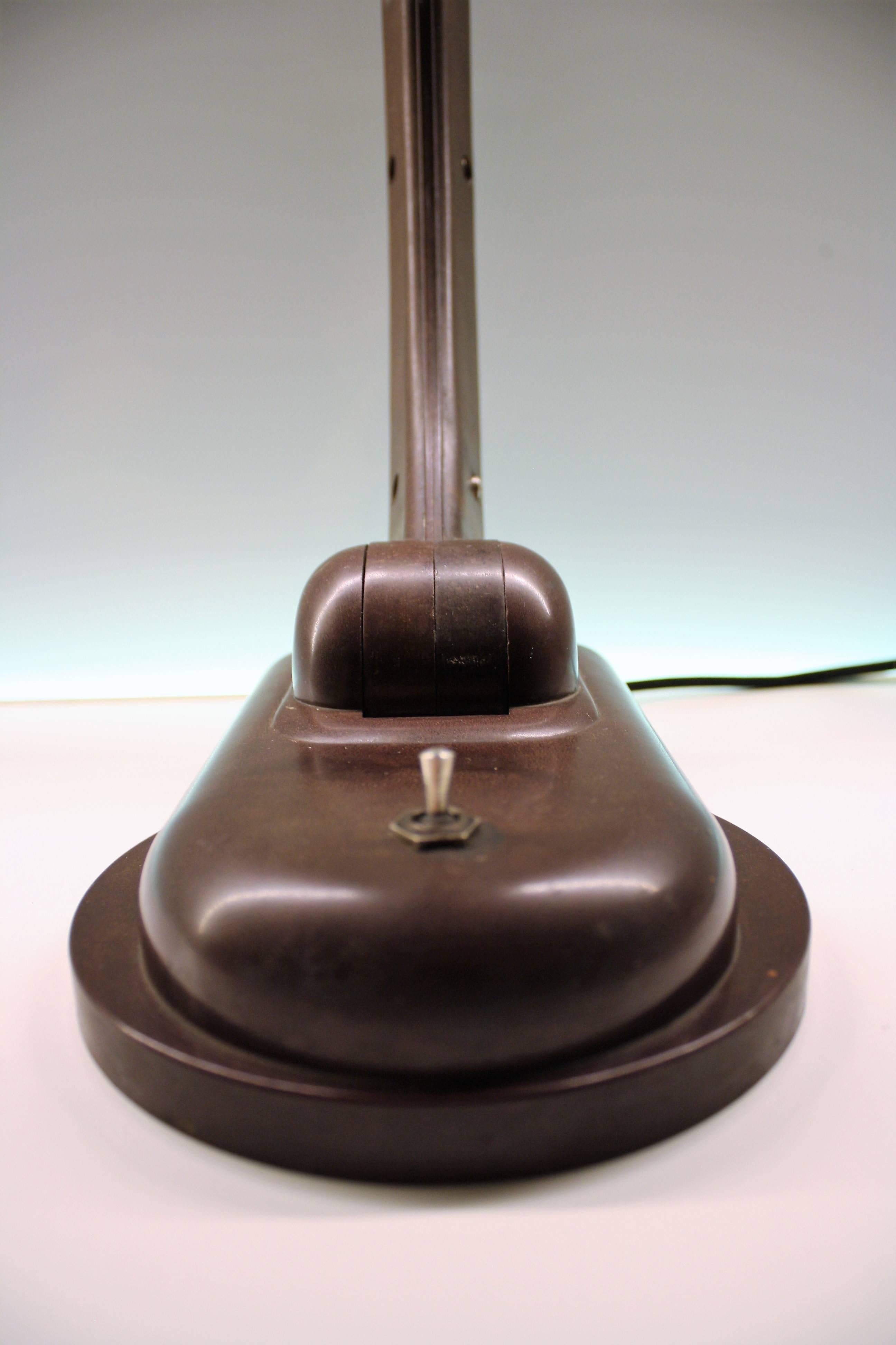 Bakelite Bauhaus Desk Lamp by Christian Dell, 1930s 3